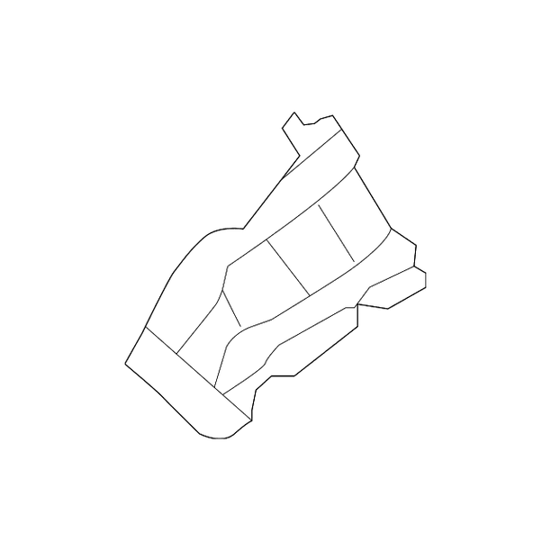 TOYOTA Genuine 61692-52020 Seat Back Lock Striker TOYOTA Genuine 61692-52020 Seat Back Lock Striker